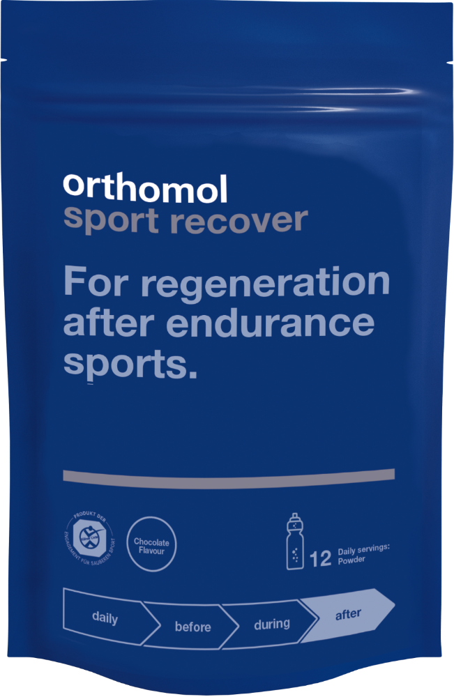 Orthomol Sport recover nutrients for regeneration after endurance sports